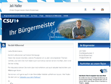 Tablet Screenshot of jolihaller.de